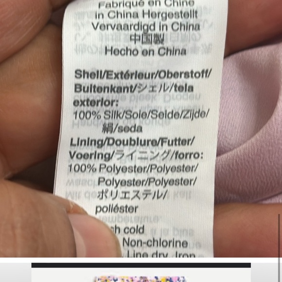 J crew paisley swirl slik tunic pant set size small 4 pull on pink blue yellow - Picture 11 of 12